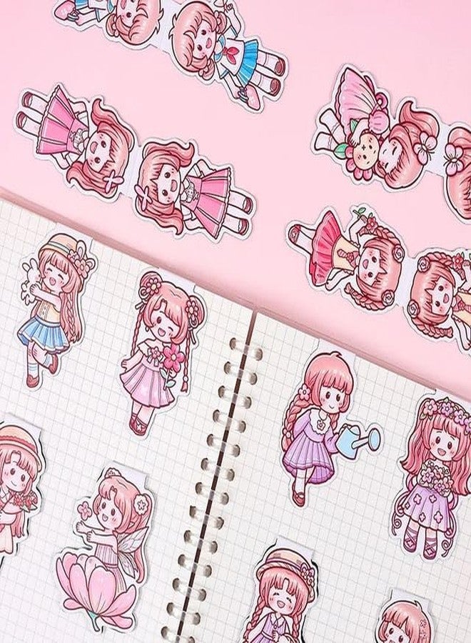 DHAVAL Sticker Collection - Multicolor, Waterproof, Reusable Stickers for All Youth - Perfect for Journals, Diaries, Scrapbooks, and Creative Projects (Anime - Pack of 2) (Magnet - Pack of 4) - Image 4